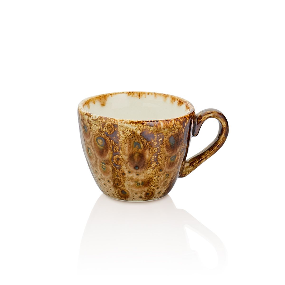 Чашка кофейная 75 мл, фарфор,серия «Cowry Yellow», By Bone