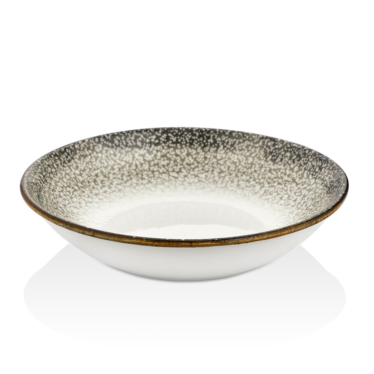 Салатник 21 cм,800 мл,фарфор,серия «Tinta Spazio» By Bone