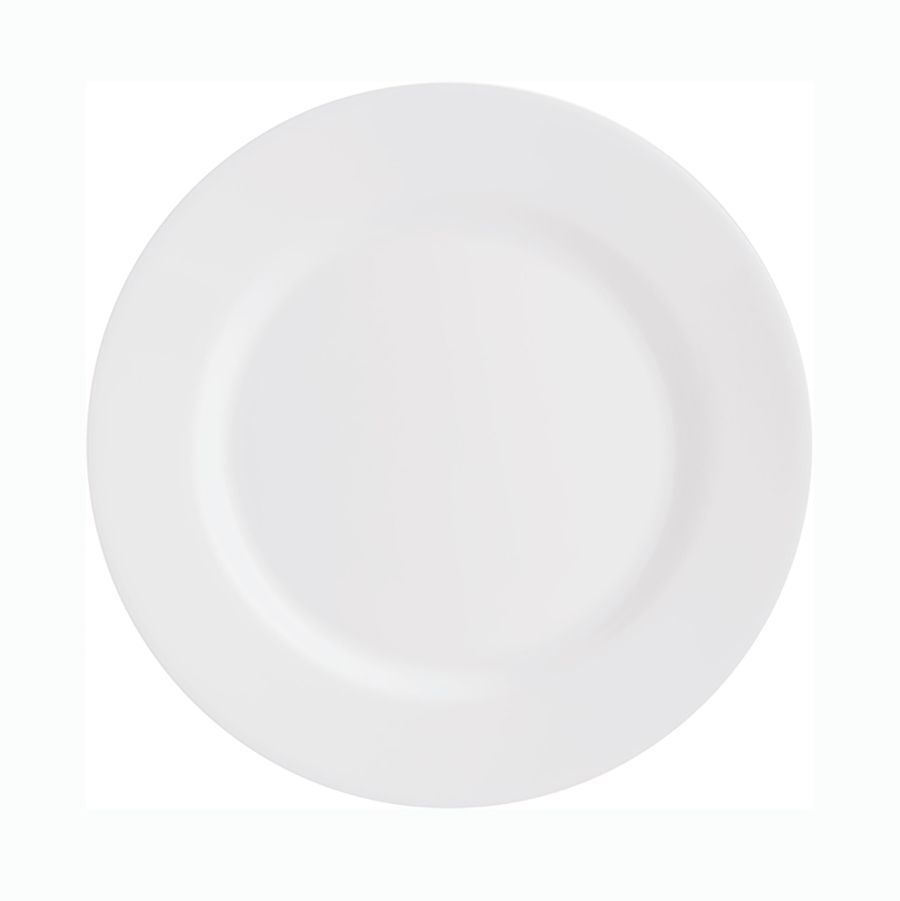Тарелка Luminarc «Новая Аквитания» 15 см, стеклокерамика, белый цвет, ARC, Франция (/6/24)