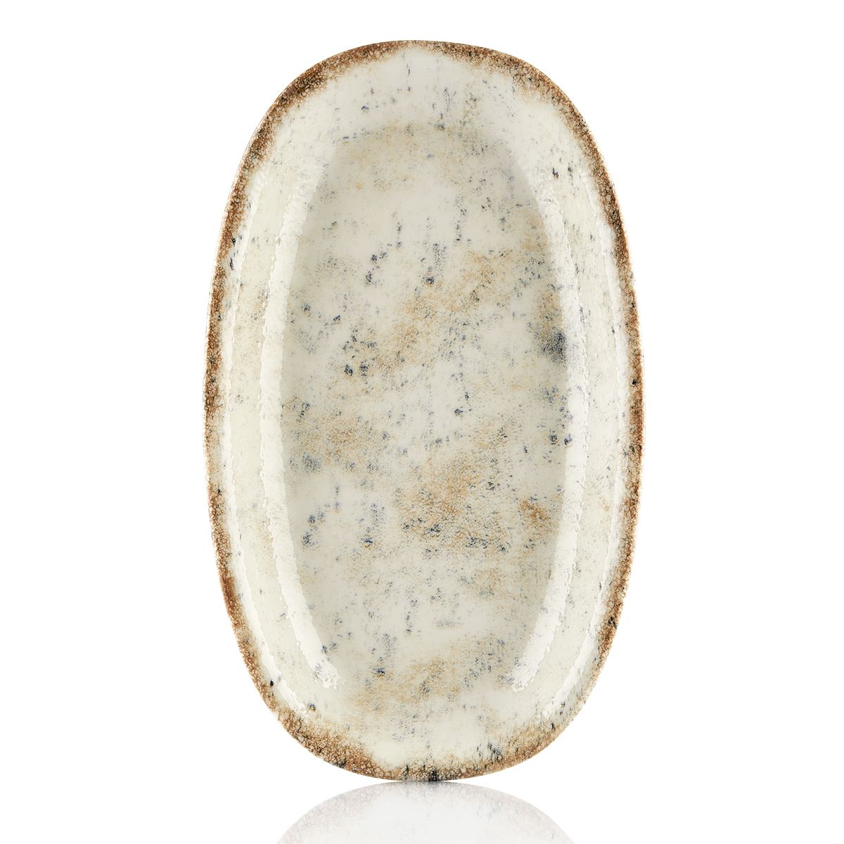 Блюдо овальное 29*17 cм,фарфор,серия «Tinta Tierra» By Bone