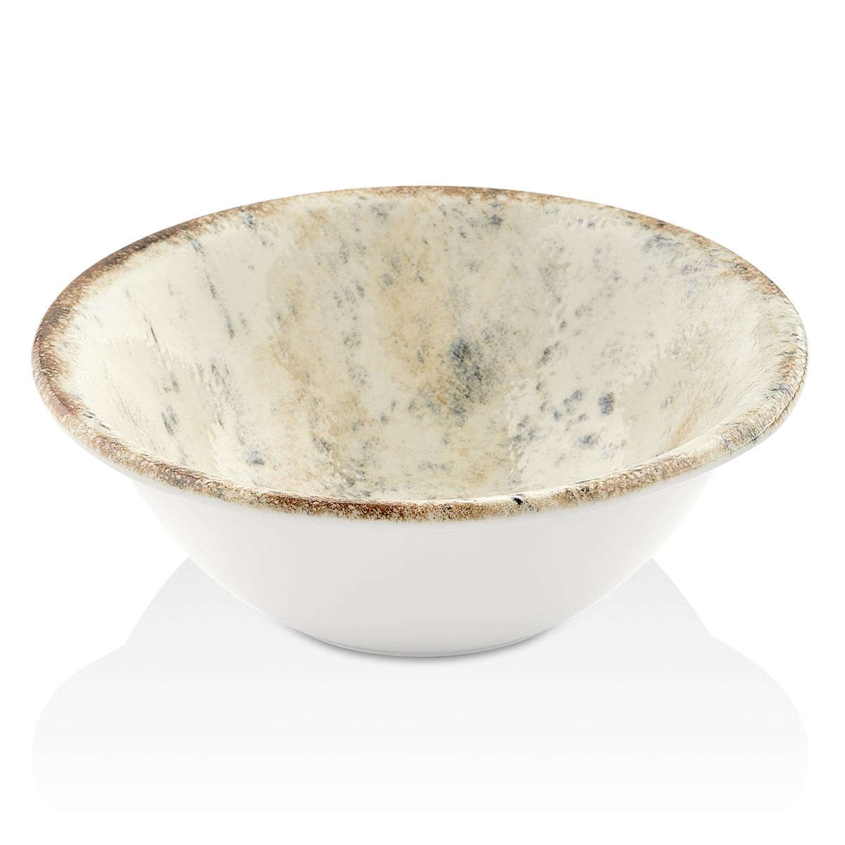 Салатник d=22 cм,1250 мл,фарфор,серия «Tinta Tierra» By Bone