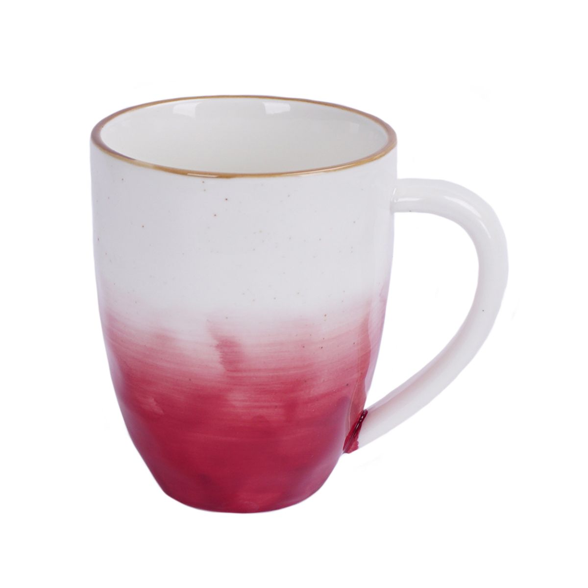 Кружка 450мл,фарфор,красный цвет «The Sun» P.L.