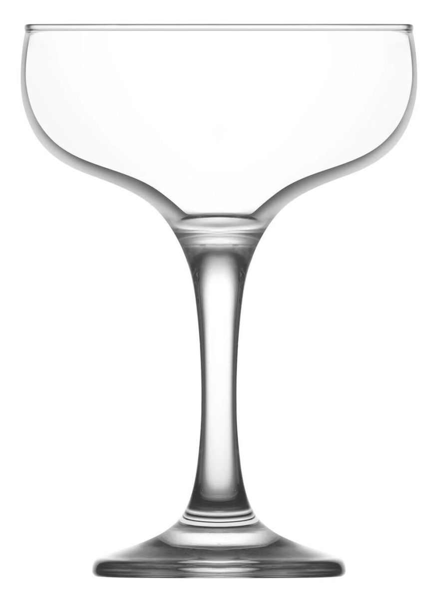 Бокал блюдце «Мискет» 235мл.стекло LAV
