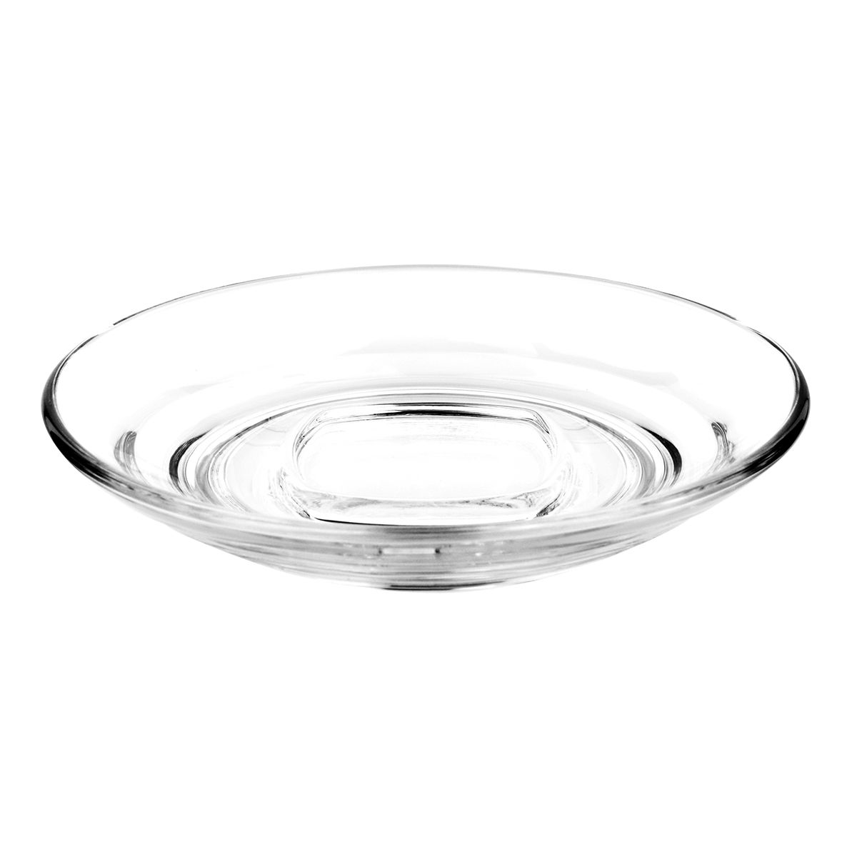 Блюдце «Caffe Espresso» d=120мм. стекло Ocean