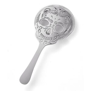 Стрейнер «Череп», нержавеющая сталь, d=9.5 см, P.L.- Barbossa