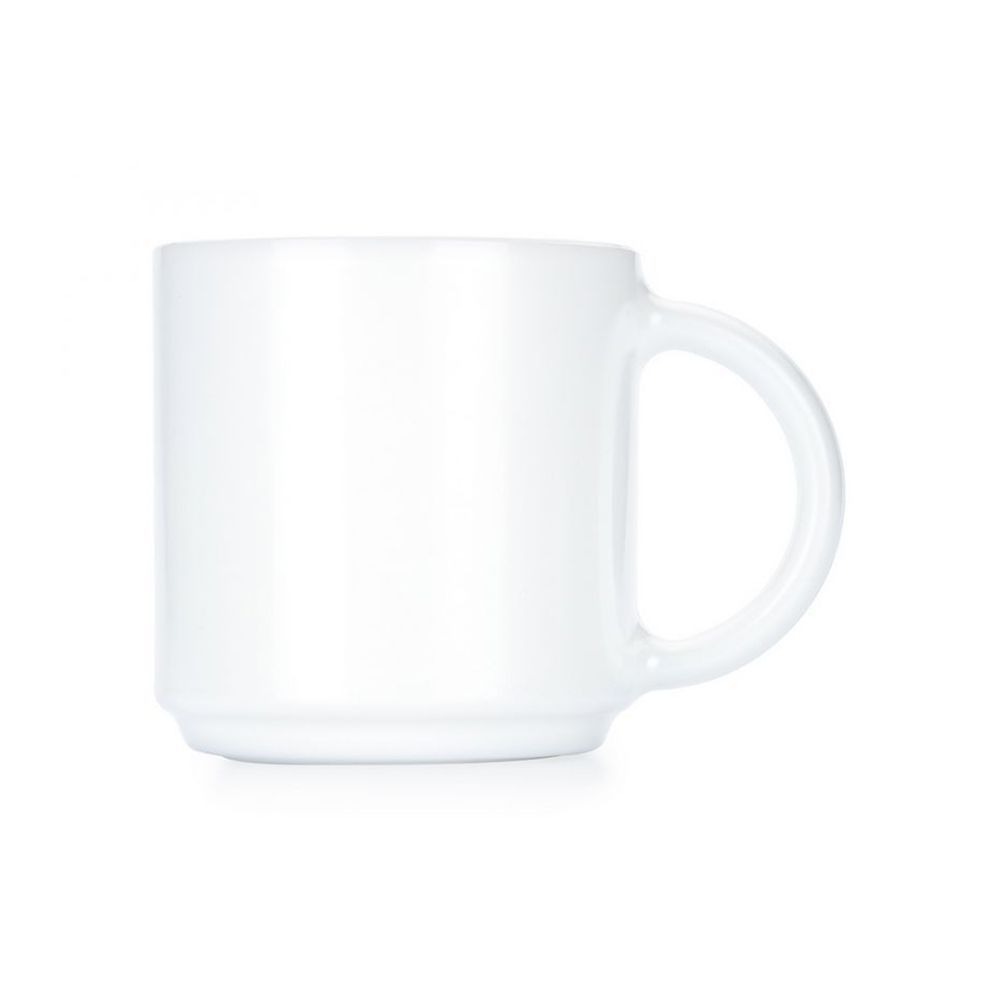 Кружка Luminarc «Эволюшнс» 340 мл, стеклокерамика, белый цвет, ARC