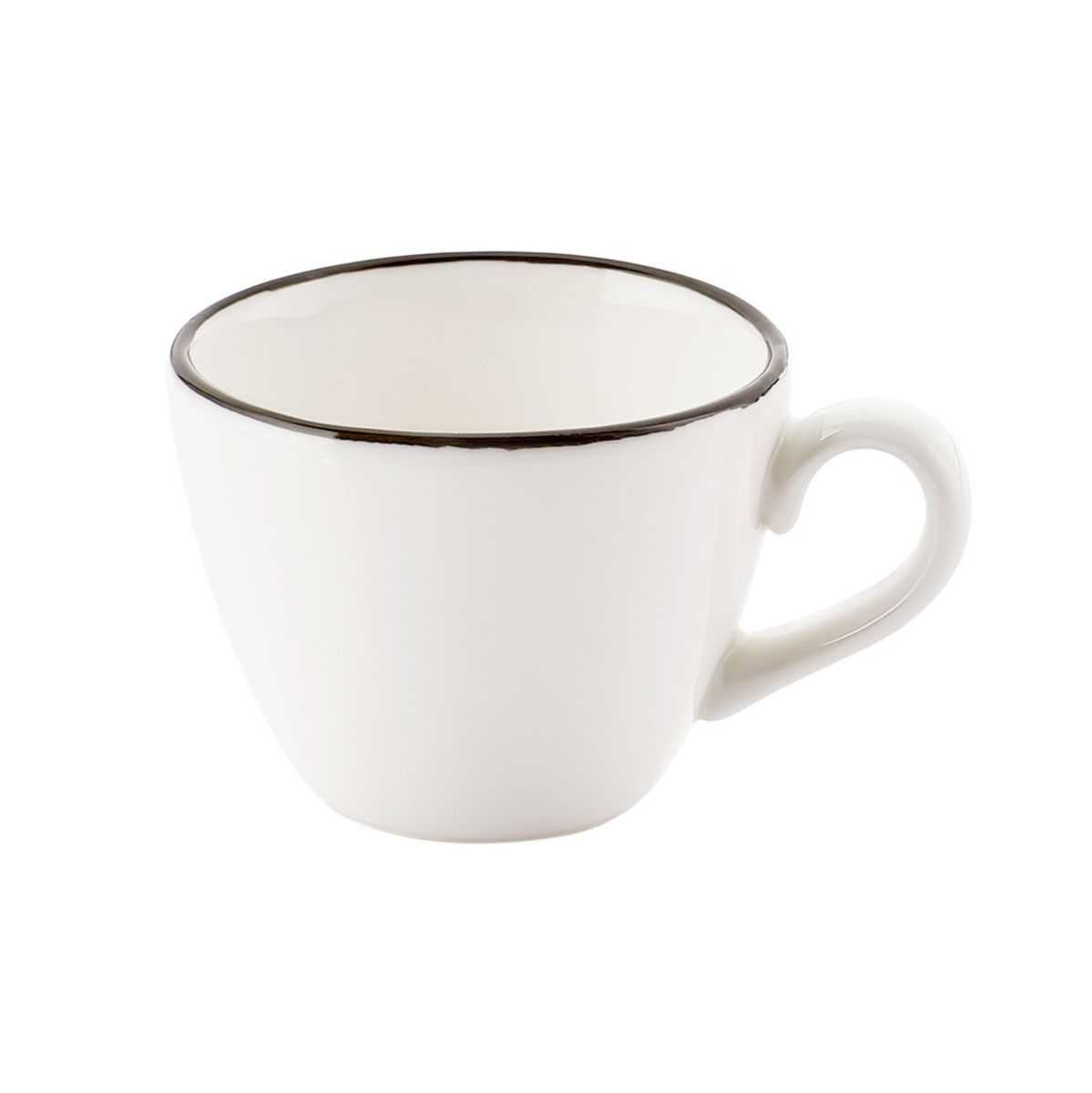 Чашка кофейная «Falme Grey» 75мл. фарфор By Bone