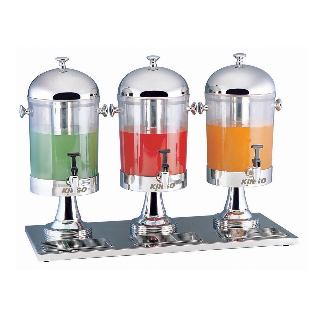 Диспенсер для холодных напитков,3*8литров «KINGO-HOTEL»