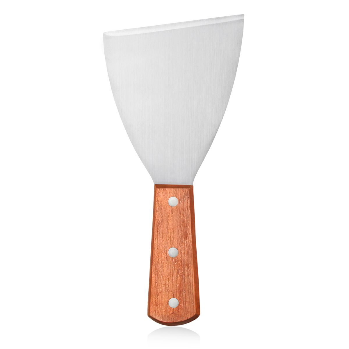 Лопатка-шпатель,металлическая 11*10 см,деревянная ручка P.L. Proff Cuisine