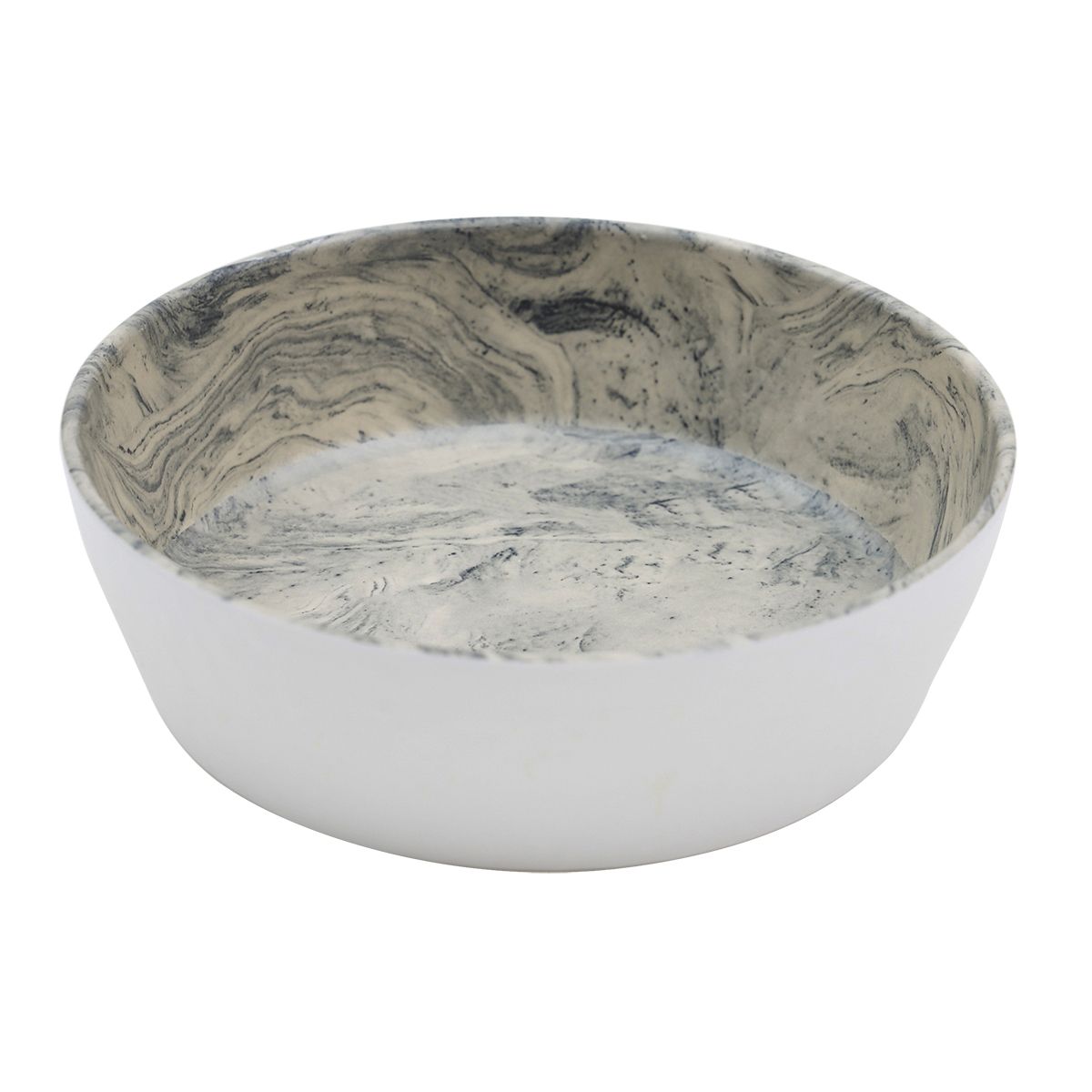 Салатник меламиновый 18*5.3см P.L. STREAMER GREY