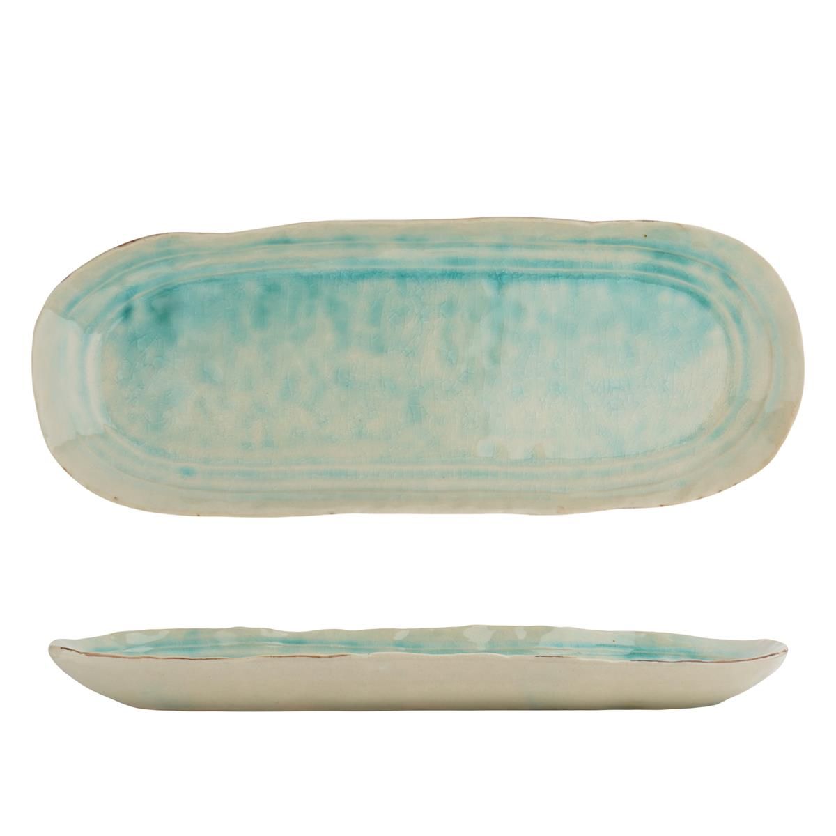Блюдо овальное 32.5*12.5 см,керамика «Frutti di Mare» P.L.