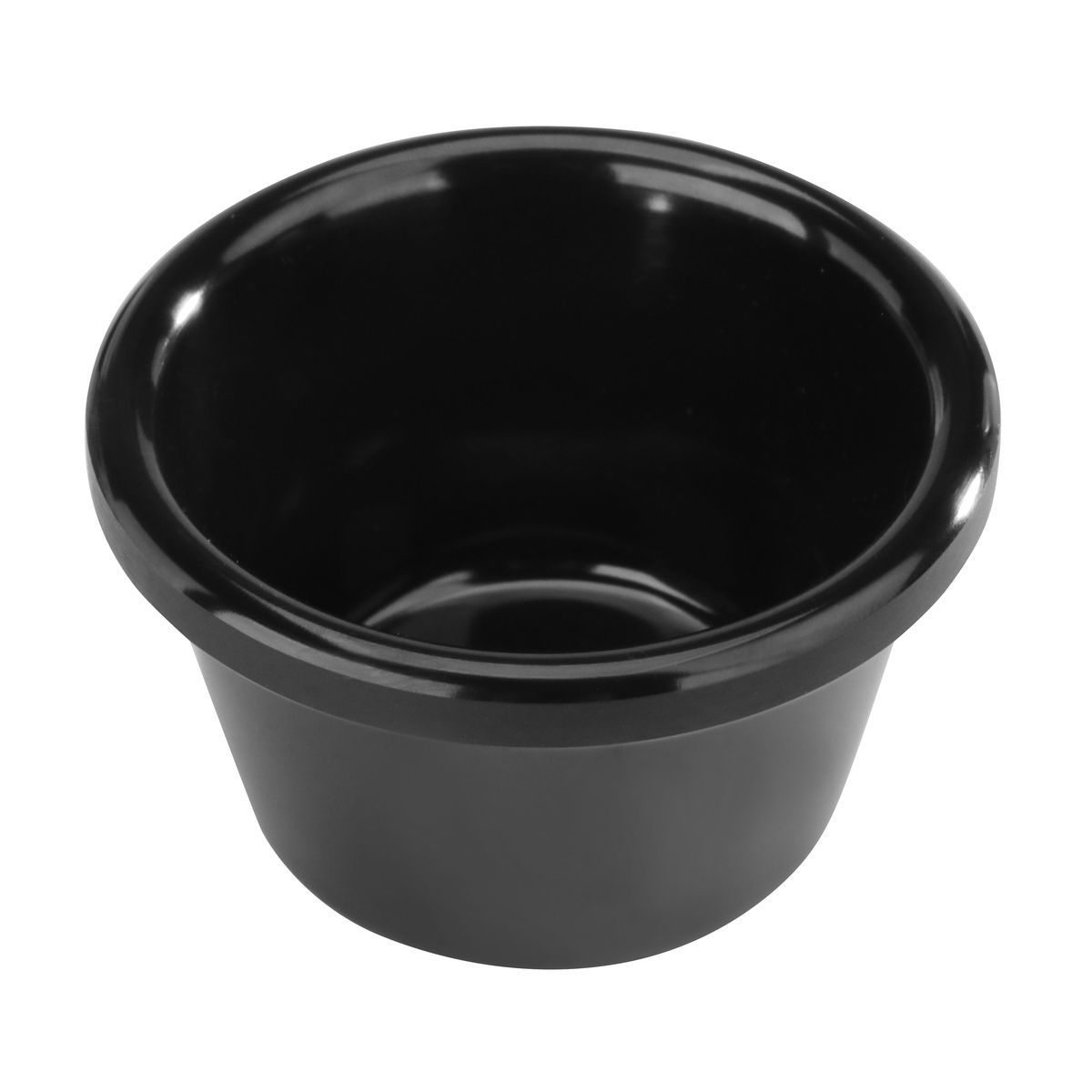 Соусник черный, 40 мл, пластик, P.L. Proff Cuisine