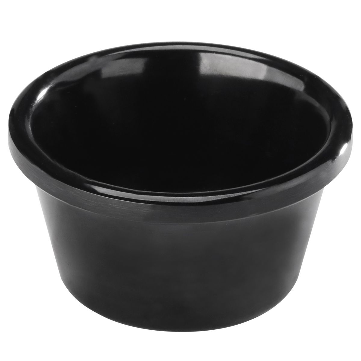 Соусник черный, 55 мл, пластик, P.L. Proff Cuisine