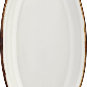 Блюдо овальное «GLEAM» 29см. фарфор By Bone