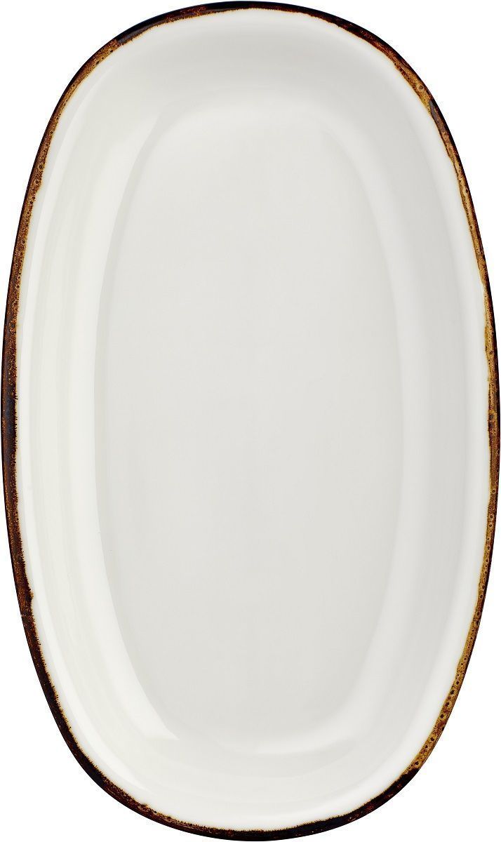 Блюдо овальное «GLEAM» 29см. фарфор By Bone