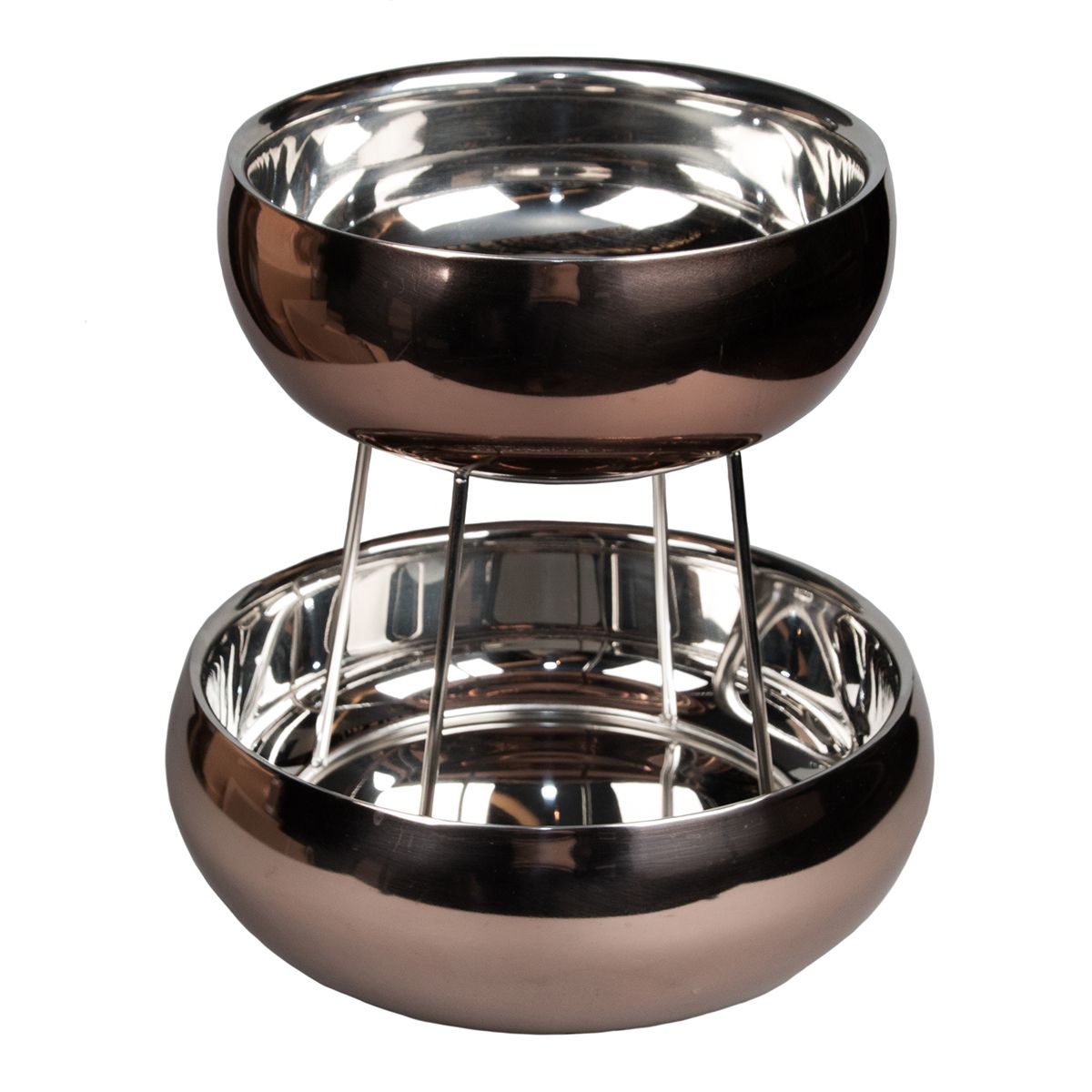 Блюдо металлическое 2-х ярусное P.L. Proff Cuisine