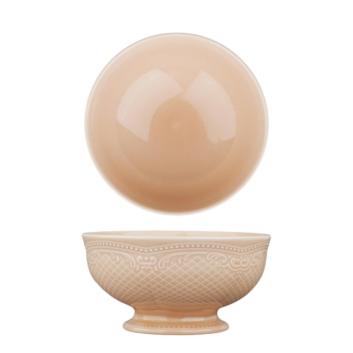 Салатник 15 см, фарфор,серия «Aristocrat-Peach Tea», Noble