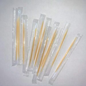 Зубочистки в инд.полипр. упаковке 1000 шт, бамбук