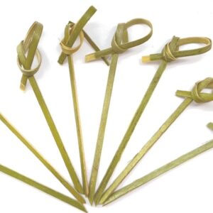 Шпажки Пика «Узелок» бамбук 6см, 100 шт