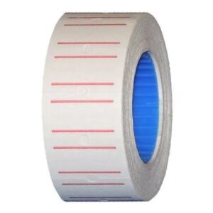 Лента маркировочная с красной полосой 21.5*12 (10рул.)