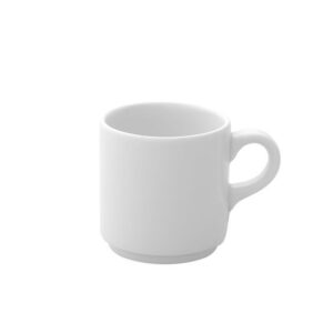 Ariane (Индия) Чашка 90 мл. кофейная d=56 мм. h=59 мм. штабелир. Белый Ариан /1/12/