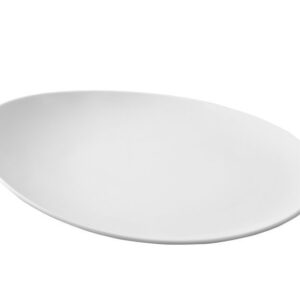 Ariane (Индия) Тарелка d=290 мм. без полей с приподнятым краем Белый Ариан /1/12/