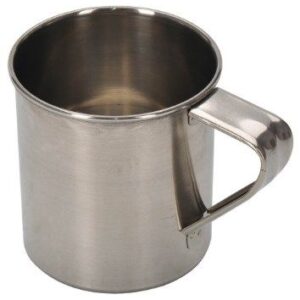 Индия Кружка 300 мл. d=8 см. нерж /1/144/