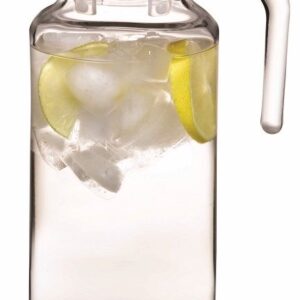 Pasabahce (Россия) Кувшин 1,3 л. d=75 мм. h=230 мм. с прозрачн. пластик. крышкой Бейзик /6/144/