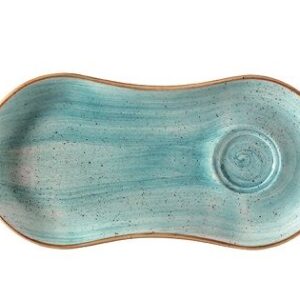 Bonna (Турция) Блюдце 250*120 мм. для завтрака Аква (чашка 62326), форма Гурмэ Bonna /1/12/1248/