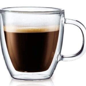 Термостекло (Китай) Кружка 350 мл. d=90 мм. h=105 мм. с двойными стенками Термостекло /1/48/