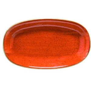 Bonna (Турция) Блюдо овальное 240*140 мм. Терракота, форма Гурмэ Bonna /1/12/1164/