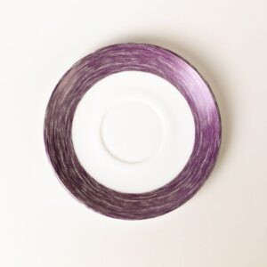 ARC (Франция) Блюдце d=140 мм. сиреневый край Браш (чашка 53497) /1/6/48/