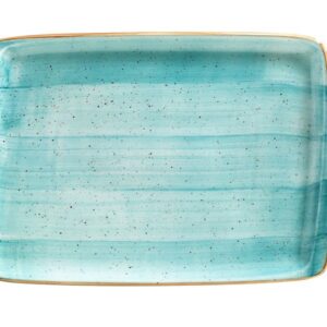 Bonna (Турция) Блюдо прямоуг. 230*160 мм. Аква, форма Мув Bonna /1/12/1260/