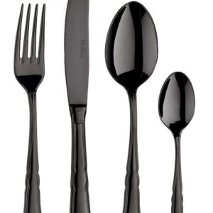 Pintinox (Италия) Вилка столовая Сетеченто Блэк 18/10 3 мм 20 см. Pinti /12/