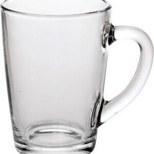 Опытный стекольный завод (Россия) Кружка 300 мл. d=80 мм. h=112 мм. прозрач. Капучино /20/800/