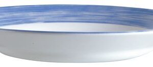 ARC (Франция) Тарелка d=225 мм. глубокая голубой край Браш /1/6/24/