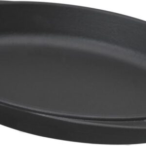 LAVA (Турция) Сковорода порц. 21*2,5*14 см. чугун. 0,5 л. овальная с 2 ручками LAVA /1/