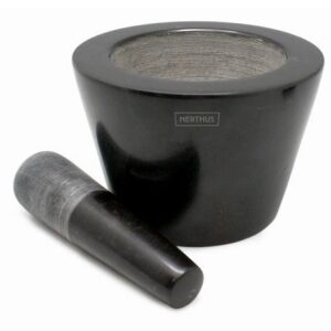 Vin Bouquet (Испания) Ступка d=12,5 см. h=9 см. с пестиком 13 см., мрамор VB /1/