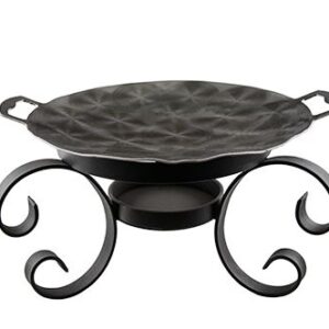 Садж (Россия) Набор для подачи Саджа сковорода d=30 см нерж. + подставка h=16 см. Тунис /1/