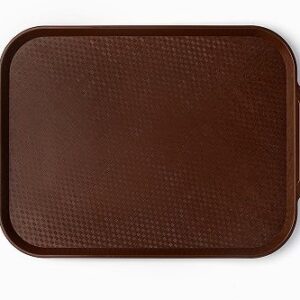 MGprof Поднос 45*34,5 см. темно-коричневый АБС-пластик ОСОБО ПРОЧНЫЙ морозостойкий MGprof /1/10/