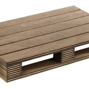 APS (Германия) Доска для подачи прямоуг. 200*120*30 мм. Паллета темное дерево APS /1/100/