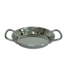 MGsteel Сковорода порц. d=15 см. h=2 см. 0,25 л. нерж. с 2 ручками MGsteel /1/12/