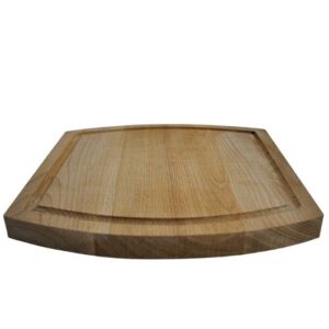 Доски (Россия) Доска для подачи прямоуг. 300*300*20 мм. с желобком, бук /1/