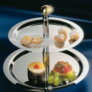 APS (Германия) Этажерка 2-х ярусная d=32/38 см. h=32 см. нерж. APS /1/