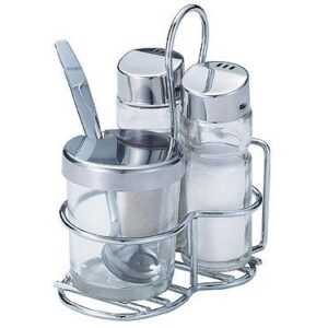 Набор для специй (Китай) Набор для специй 3 пр.+ салфетница /1/12/48/