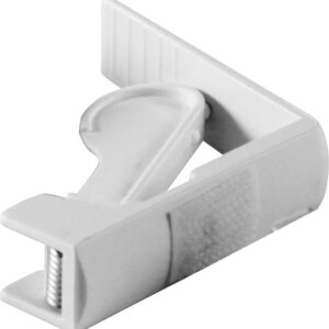 MGprof Зажим для скатерти белый с липучкой /пружина MGprof /1/96/