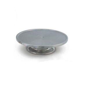 MGsteel Подставка для торта d=32 см. h=9 см. на ножке нерж. MGsteel /1/12/