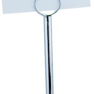 MGsteel Держатель для ценников и табличек d=7,2 см. h=22 см. нерж. на подставке MGsteel /1/12/120/