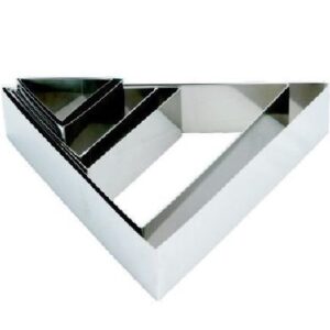 MGsteel Форма кондитерская «Треугольник» 22*25 см. h=5 см. нерж. MGsteel /1/48/