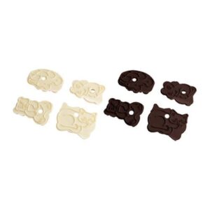 Fackelmann (Германия) Резак для печенья набор 4 шт. пластик. FM /1/6/